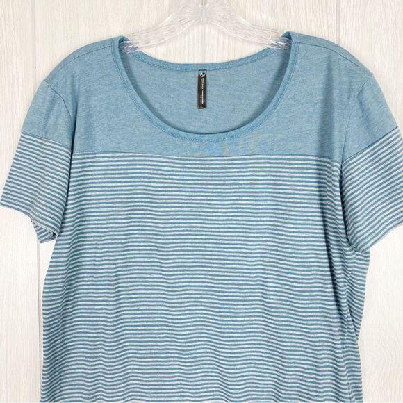*Kuhl Blue Striped Short Sleeve Tee* - Picture 3 of 10
